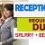 Receptionist Required in Dubai
