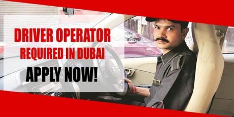 DRIVER OPERATOR REQUIRED IN DUBAI
