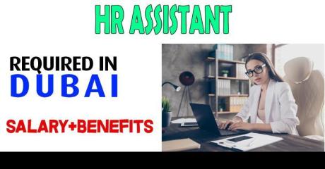 Human Resources Assistant Required in Dubai