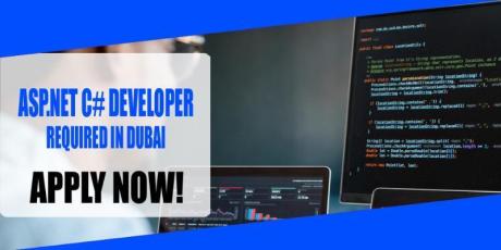 ASP.NET C# DEVELOPER REQUIRED IN DUBAI