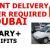 URGENT DELIVERY DRIVER REQUIRED IN DUBAI