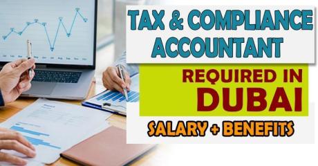 Tax and Compliance Accountant Required in Dubai