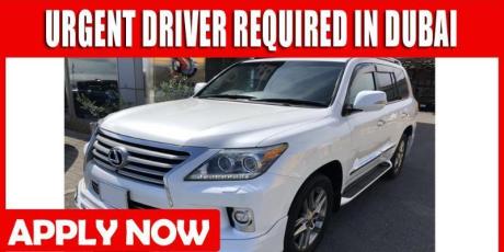 URGENT DRIVER REQUIRED IN DUBAI