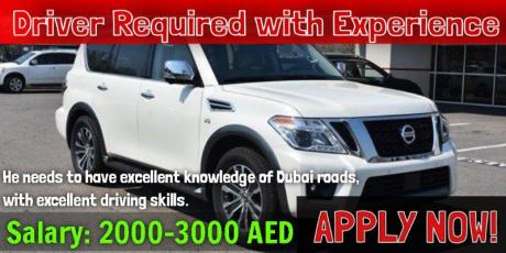 Driver Required with Experience