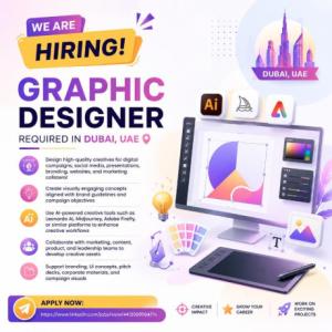 Graphic Designer Required in Dubai
