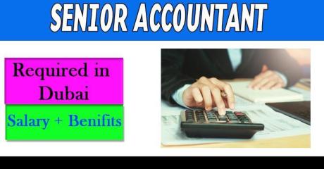 Senior Accountant Required in Dubai