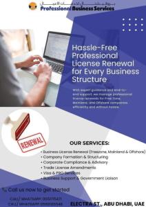 Hassle-Free Professional License Renewal for Every Business Structure