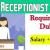 Receptionist Required in Dubai