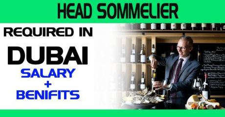 Head Sommelier Required in Dubai