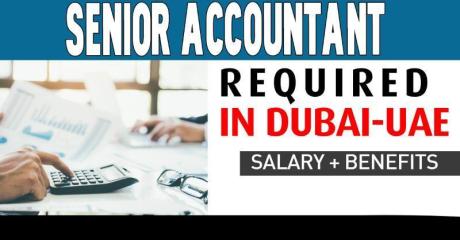 Senior Accountant Required in Dubai