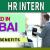 HR Intern Required in Dubai