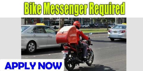 Bike Messenger Required