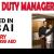 Duty Manager Required in Dubai