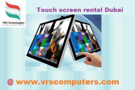 Touchscreen Hire for Trade Show at VRS Technologies