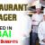 Restaurant Manager Required in Dubai
