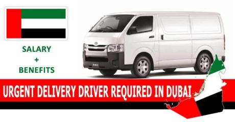URGENT DELIVERY DRIVER REQUIRED IN DUBAI