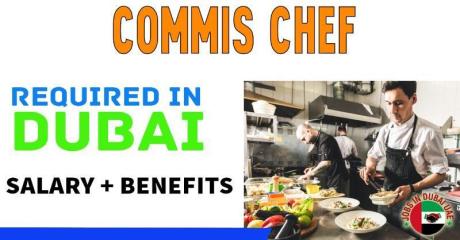 Commis Chef Required in Dubai