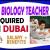 Biology Teacher Required in Dubai