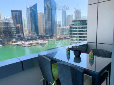 Fully Furnished 1 bedroom | Full Marina View