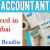 Accountant Required in Dubai -