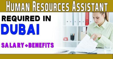 Human Resources Assistant Required in Dubai