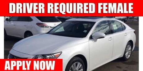 DRIVER REQUIRED FEMALE
