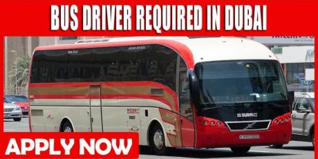 BUS DRIVER REQUIRED IN DUBAI