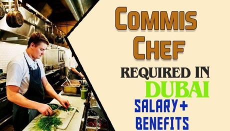 Commis Chef Required in Dubai