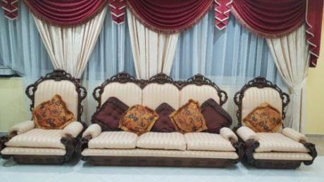 Royal Gala Solid Wood Sofa set for sale