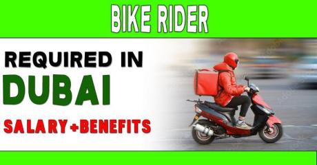 Bike Rider Required in Dubai