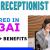 Receptionist Required in Dubai
