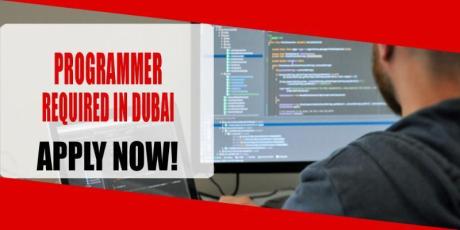 PROGRAMMER REQUIRED IN DUBAI