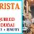 Barista Required in Dubai -