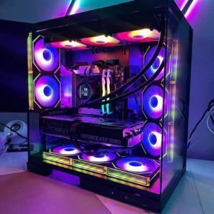 Brand New RTX 5080 Ryzen 7 9800X3D Gaming PC Rendering PC