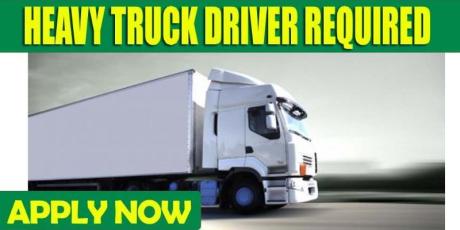 HEAVY TRUCK DRIVER REQUIRED