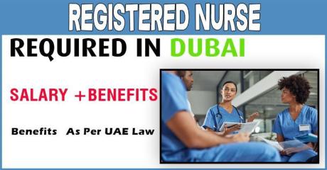 Registered Nurse Required in Dubai