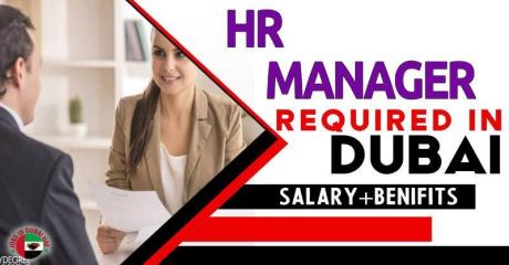 Human Resources Manager Required in Dubai