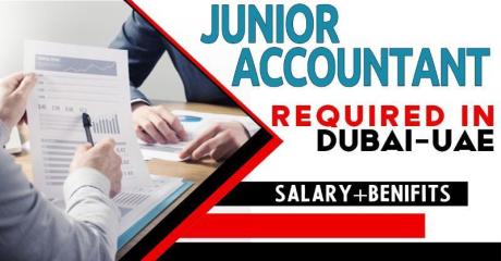 Junior Accountant Required in Dubai