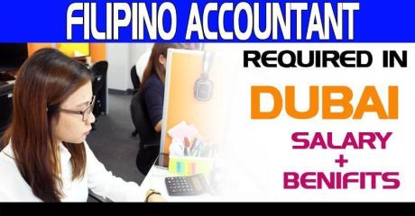 Filipino accountant Required in Dubai