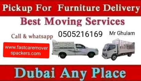 MOVERS I HAVE A PICKUP TRUCK FOR RENT DUBAI ANY PLACE