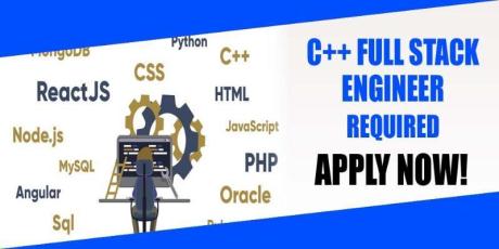 C++ FULL STACK ENGINEER REQUIRED IN DUBAI