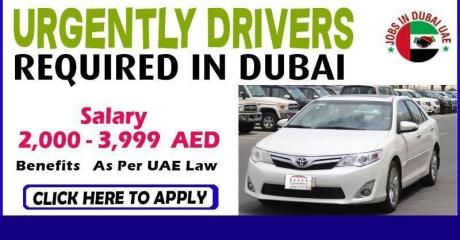 URGENTLY NEED DRIVERS IN DUBAI (UAE)