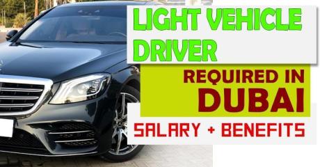 Light Vehicle Driver Required in Dubai -