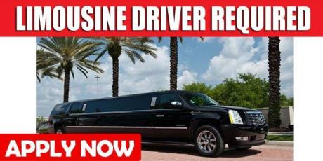 LIMOUSINE DRIVER REQUIRED