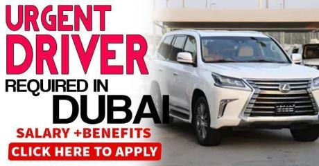 URGENT DRIVERS REQUIRED IN DUBAI