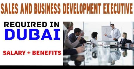 Sales and Business Development Executive Required in Dubai