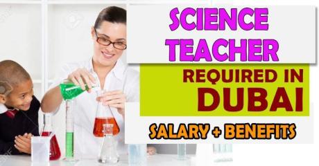 Science Teacher Required in Dubai