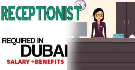 Receptionist Required in Dubai