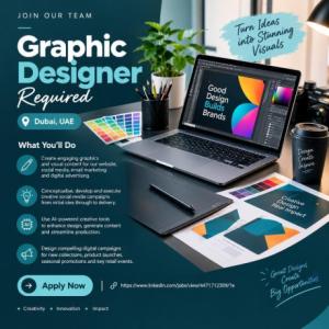 Graphic Designer Required in Dubai
