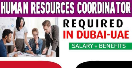Human Resources Coordinator Required in Dubai